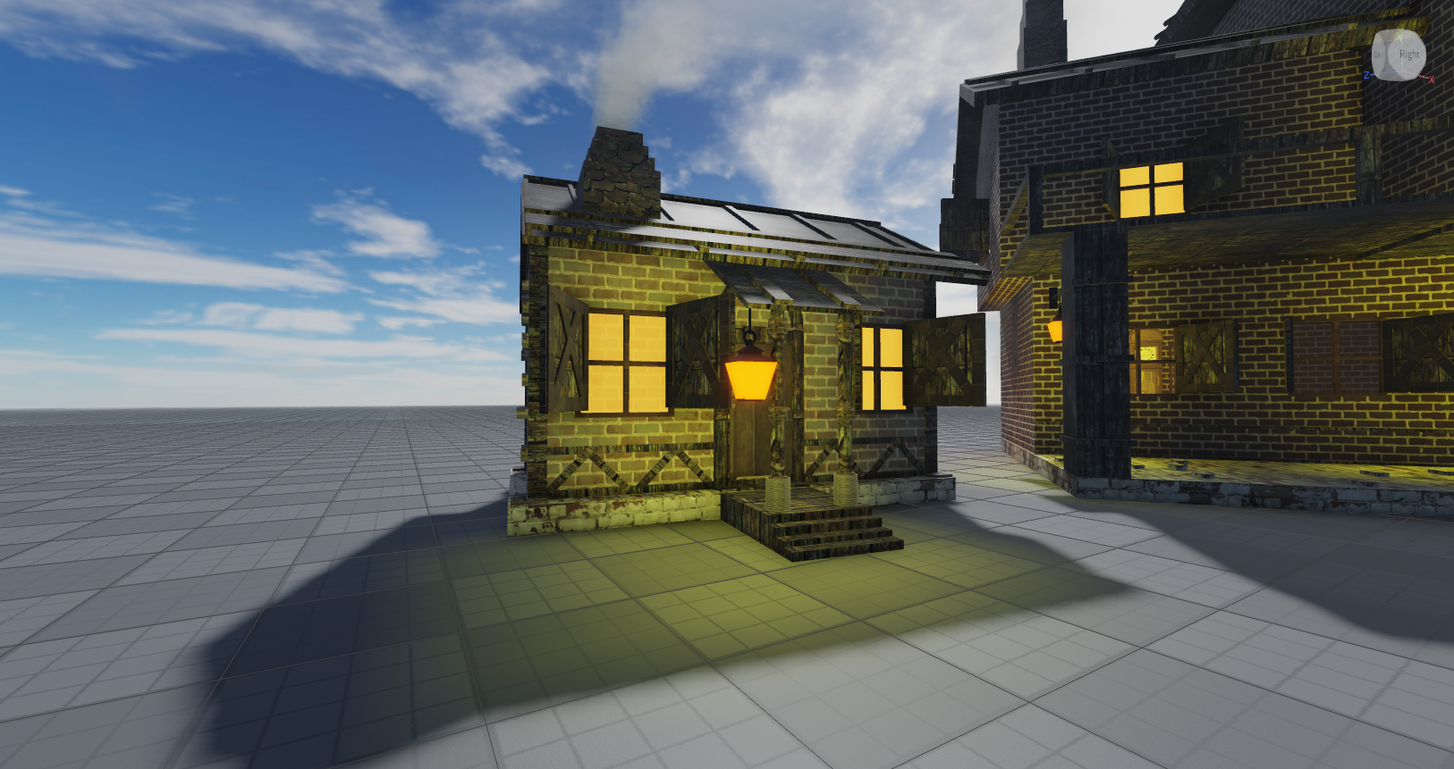 Base militar o industrial en Roblox